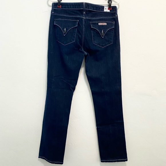 Hudson Midrise Carly Dark Wash Jeans 28 - Picture 3 of 6